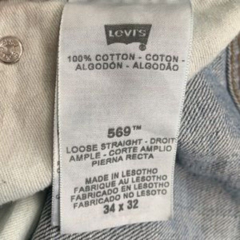 Vintage men’s 569 Levi’s mom jeans - Picture 2 of 8